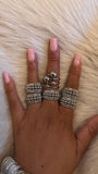 Beaded Cuff Ring