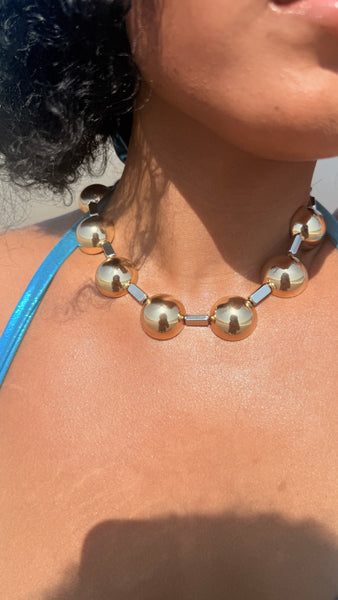 Mixed Metal Choker