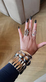 Chrome Dot Bracelet