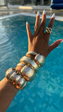 Chrome Dome bracelets