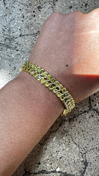 Canary tennis Bracelet