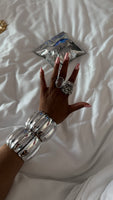 Chrome Ridge Bangle