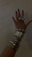 Chrome Dot Bracelet