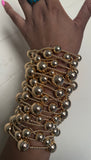 Chrome Ball Seed Bead Stacks
