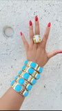 Turquoise Band Cuff
