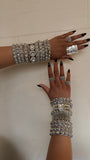 Chrome Stacking Bangles