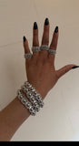 Chrome Stacking Bangles