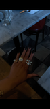 Canary Orb Pinky Ring